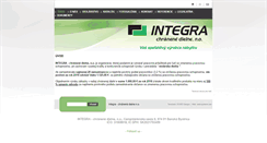 Desktop Screenshot of integrano.sk